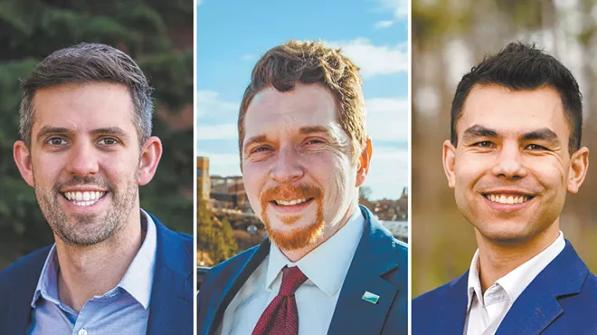 Image: Three candidates vying for a Spokane City Council seat will be narrowed to two in Aug. 5 primary election