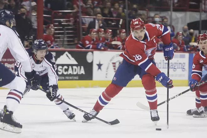 Image: Tri-City Americans vs. Spokane Chiefs Hockey 10/2/21