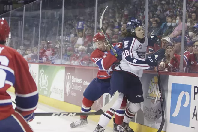 Image: Tri-City Americans vs. Spokane Chiefs Hockey 10/2/21
