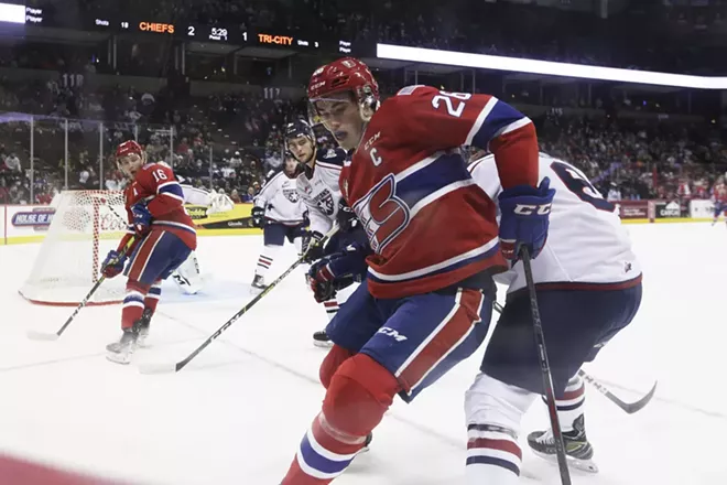 Image: Tri-City Americans vs. Spokane Chiefs Hockey 10/2/21