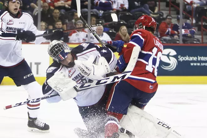 Image: Tri-City Americans vs. Spokane Chiefs Hockey 10/2/21