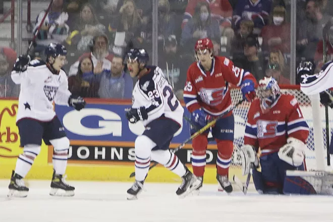 Image: Tri-City Americans vs. Spokane Chiefs Hockey 10/2/21