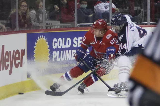 Image: Tri-City Americans vs. Spokane Chiefs Hockey 10/2/21