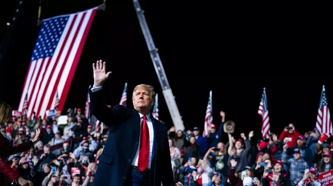 Image: Trump’s Sleight of Hand: Shouting Fraud, Pocketing Donors’ Cash for Future