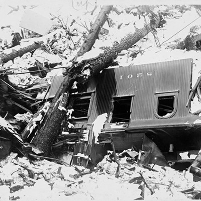 Image: Twin rail disasters that hit the Pacific Northwest in 1910 are reminders of the power of what we now call atmospheric rivers