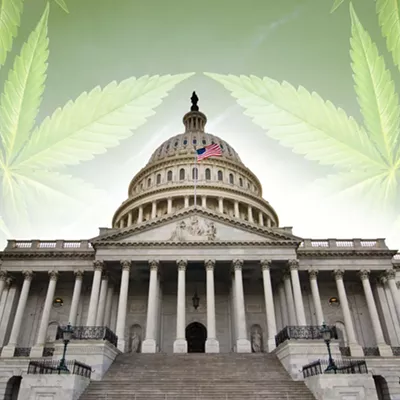 Image: Two members of Washington's congressional delegation joined a bipartisan call for cannabis policy reform