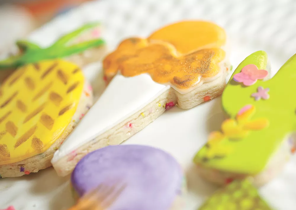 Electric Sugar Cookie owner Amber Fenton bakes delightfully bright and whimsical sugar cookies