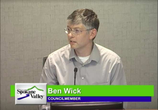 In surprise move, Spokane Valley kicks Councilman Ben Wick off regional transportation board