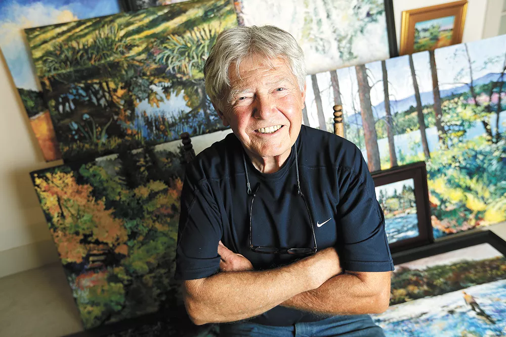 L.R. Montgomery has a lifelong love of the river, and it comes through in his art
