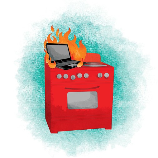 Don't Sauté Your Laptop (and Other Home Cooking Tricks)