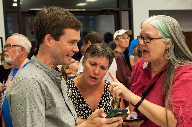 On primary night, the Spokane County Democrats learn how to be happy again (2)