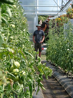 Pilgrim's Market is tending a new on-site garden for house-made salsa, juice, seasonings and more