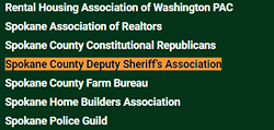 Rep. Matt Shea falsely claimed Spokane County Deputy Sheriff's Association endorsement (2)