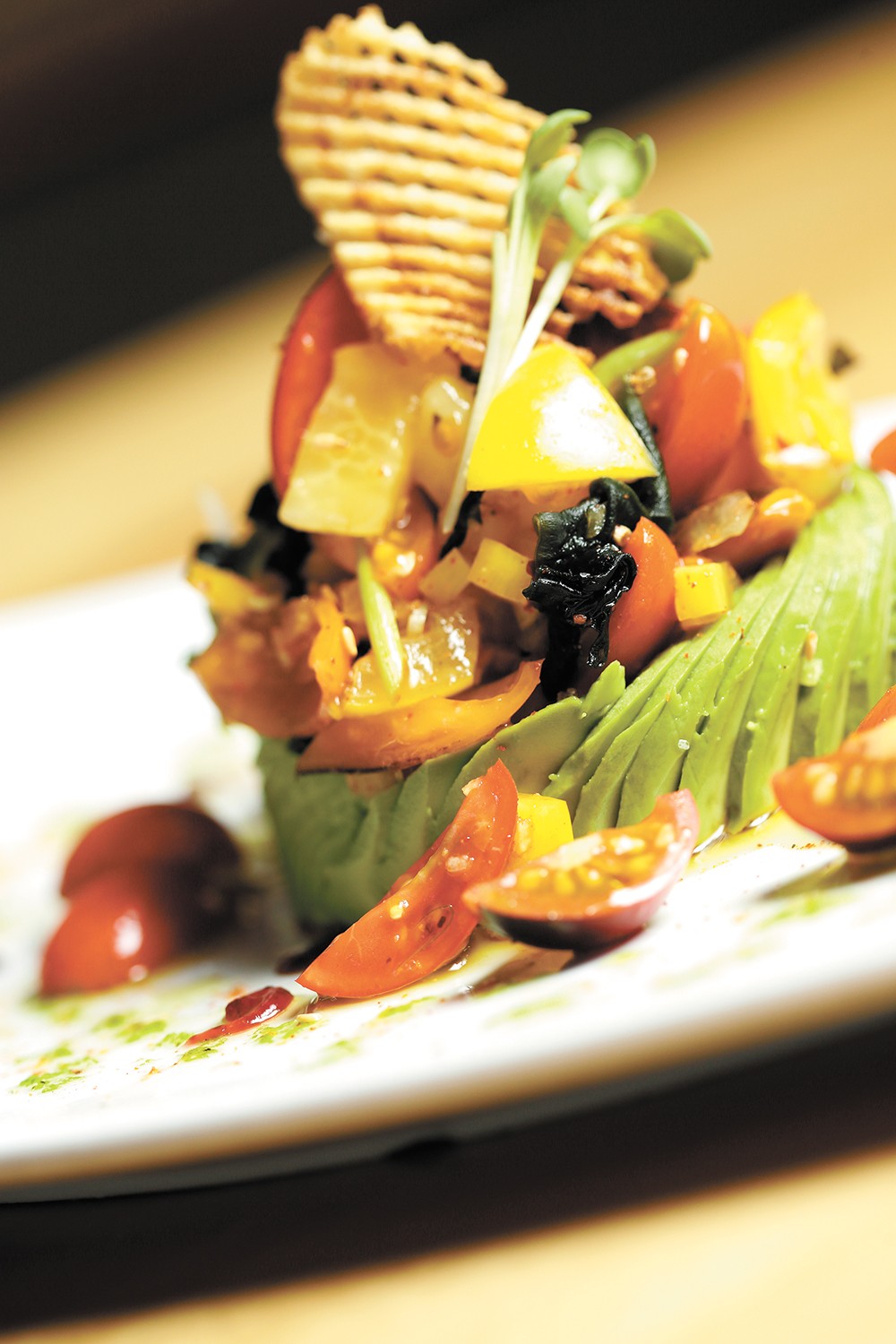 Vegan Visuals: A veggie dish is an unexpected menu standout at Coeur d'Alene's Syringa Sushi