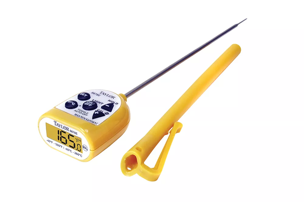 Temp Testing: Take a quick read with this waterproof digital thermometer