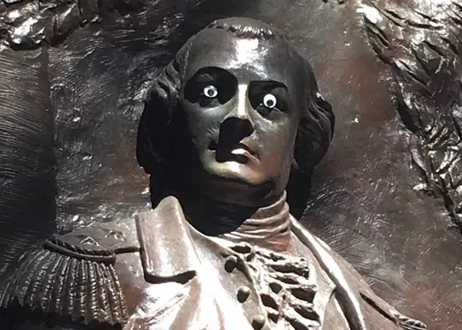 Googly eyes on monuments, sanctions threatened against Saudi Arabia and other headlines