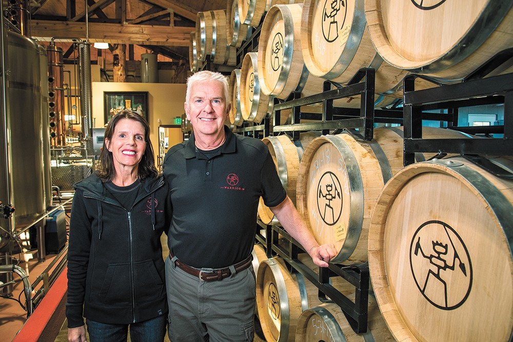 New Warrior Liquor distillery gives Spokane couple a fresh, flavorful new start