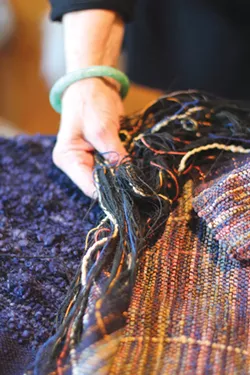 Artful Fibers: A North Idaho weaver displays her craftwork in Coeur d'Alene