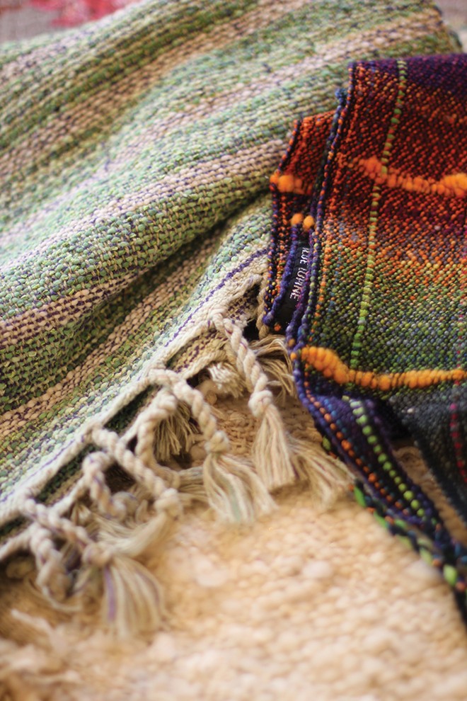 Artful Fibers: A North Idaho weaver displays her craftwork in Coeur d'Alene
