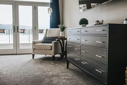 The Suite Life: A thoughtfully crafted master suite offers an oasis of calm in a busy home