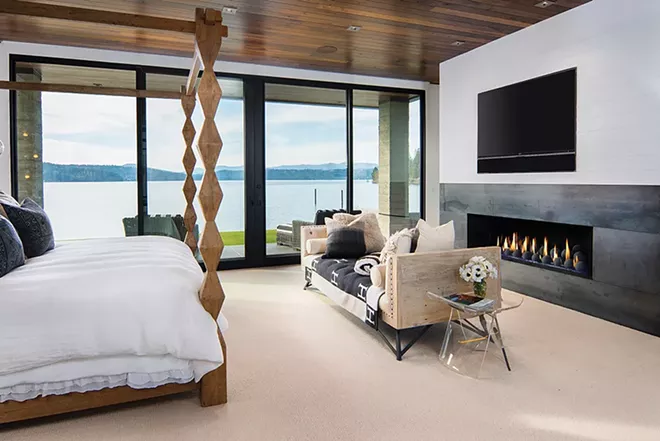 The Suite Life: A thoughtfully crafted master suite offers an oasis of calm in a busy home