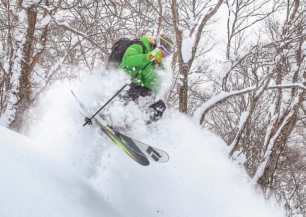 Getting there was hell, but skiing in Japan didn't disappoint