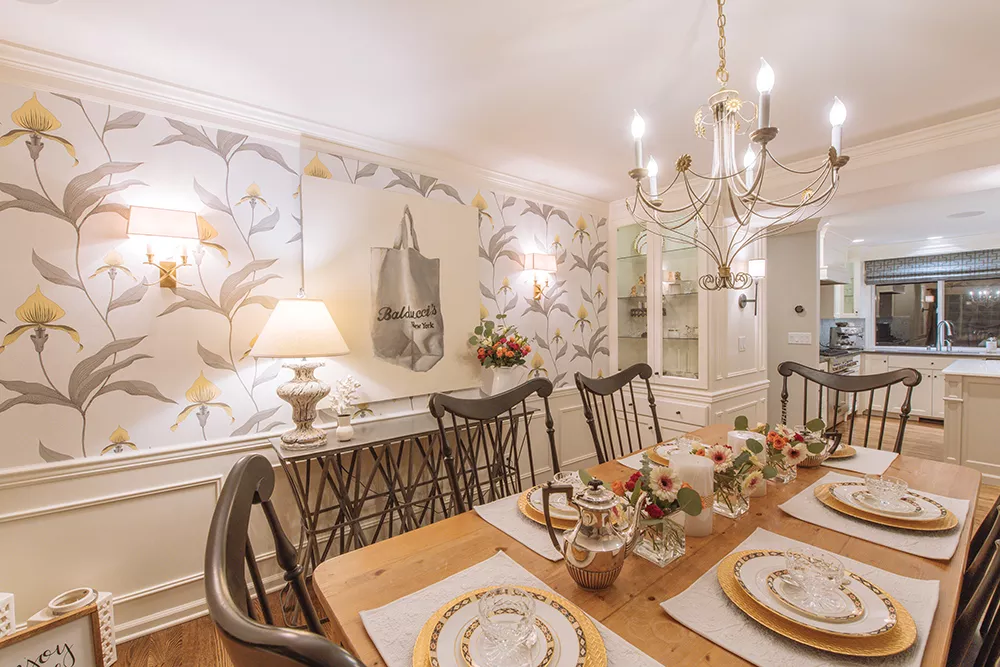 Wallpaper is hot. Local designers offer tips for using stylish prints and dimensional materials