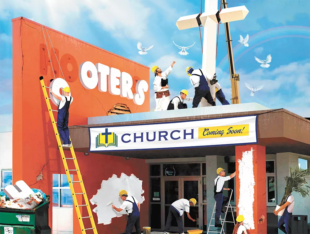 Readers respond to churches taking over retail spaces; sheriff's who won't enforce I-1639