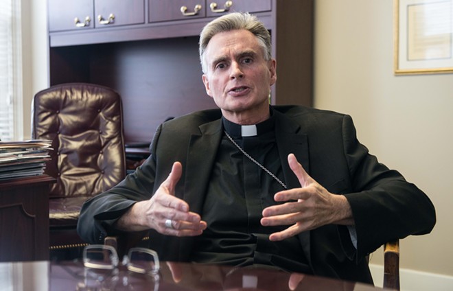 Spokane's Bishop Daly talks to the Inlander about gay priests, sex abuse and that abortion letter