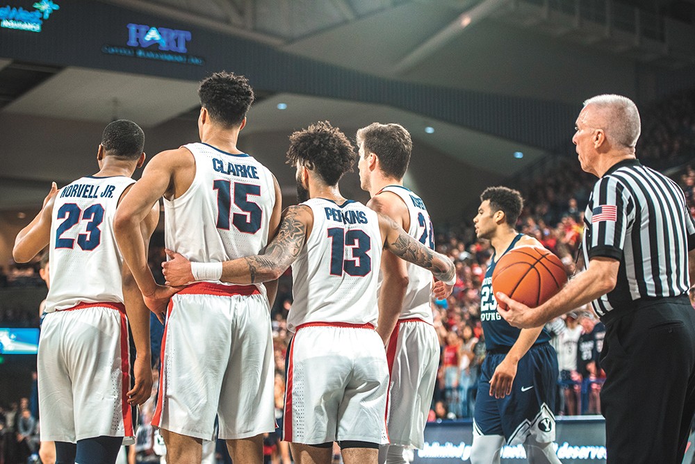 What teams are in Gonzaga's path if the Zags want to make a Final Four run?