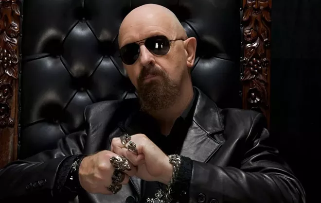 Judas Priest's Rob Halford talks about his hot day in the sun with Joan Baez and Jack Nicholson