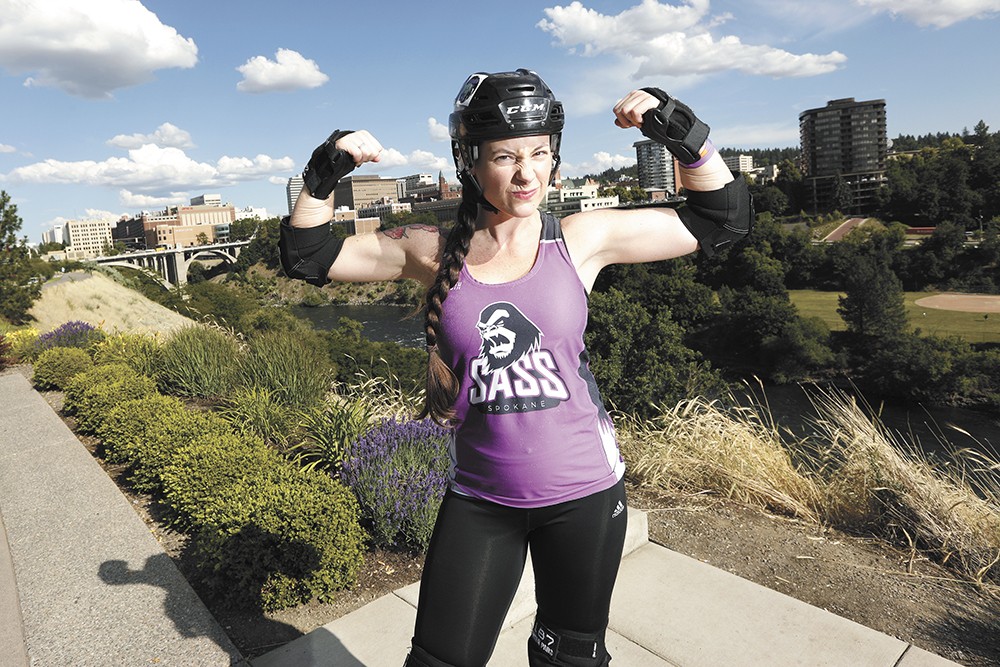 Spokane skater lands a spot on the country's first all-Jewish roller derby team