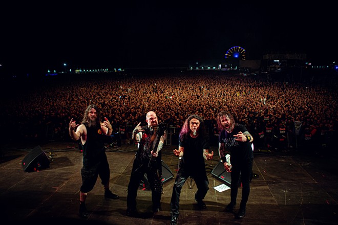 CONCERT ANNOUNCEMENT: Thrash metal gods Slayer to hit Spokane Arena on Nov. 24