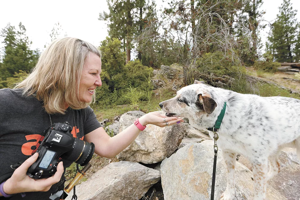 Local pet photographer Angela Schneider captures the connections between dogs and their owners