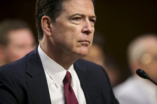Justice Department declined to prosecute Comey over memos about Trump