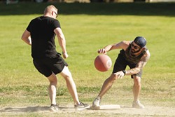 A League of Their Own: Having a ball with the Bigfoot Kickball league