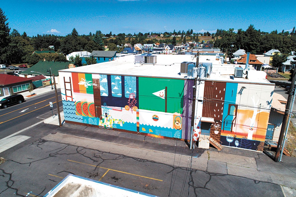New murals have been popping up across the Inland Northwest, brightening public spaces and bringing more art to the masses