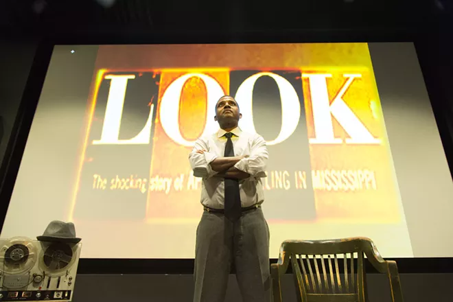 Through 36 roles, Mike Wiley tries to convey the tragedy that catalyzed America's civil rights movement