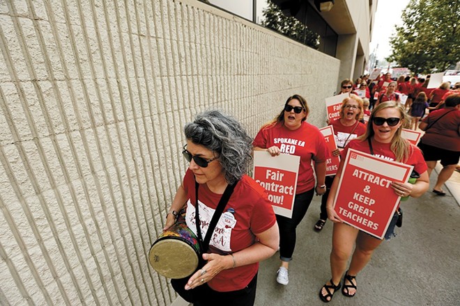 Spokane Public Schools approves three-year contract with union, despite mixed feelings among teachers