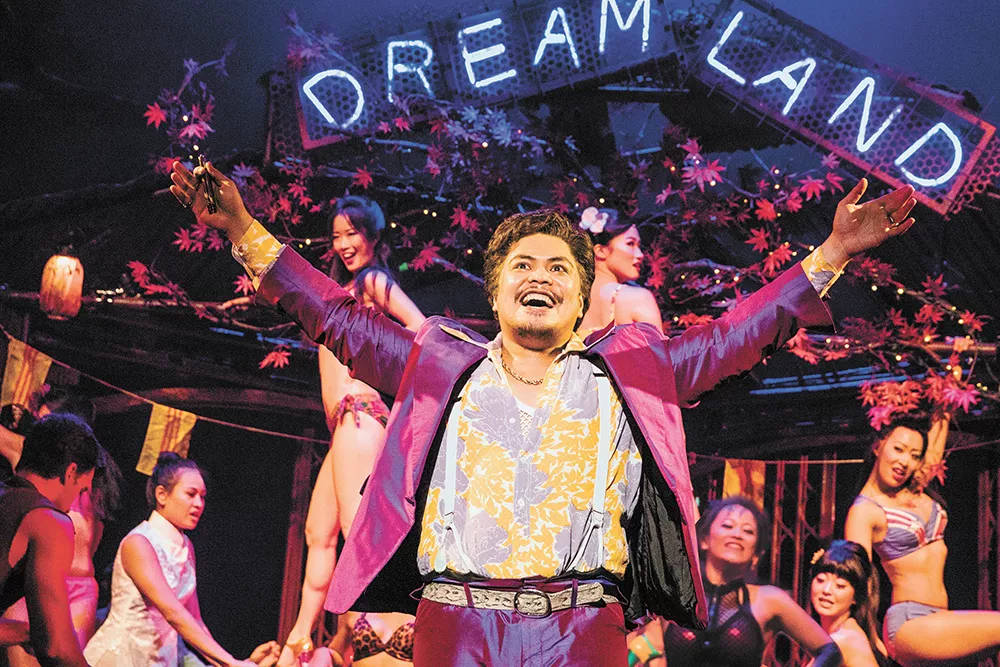 Broadway in Spokane season-opener Miss Saigon brings one actor to the promised land his character yearns for