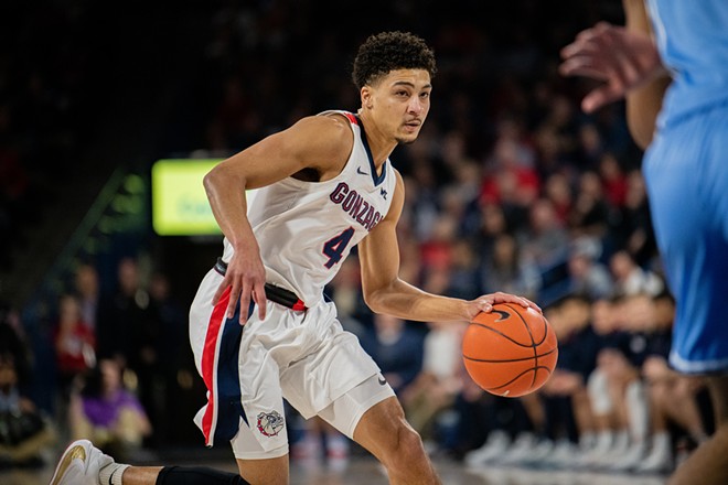 Zags point guard Ryan Woolridge is among the best the team has ever had