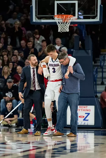 The Zags are good at playing through injuries - and they're going to need to be (2)