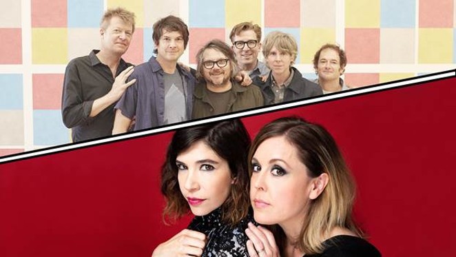 CONCERT ANNOUNCEMENT: Wilco and Sleater-Kinney's co-headlining tour hits Spokane Aug. 6