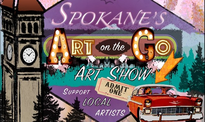 The Art on the Go drive-by art show provides local artists and art lovers a safe outlet this weekend