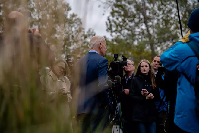 Biden denies sexual assault allegation, tent city at Coeur d'Alene Park emerges, and other headlines