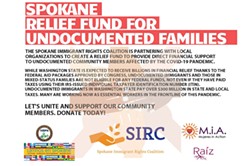 Spokane groups create fund to help undocumented families during pandemic