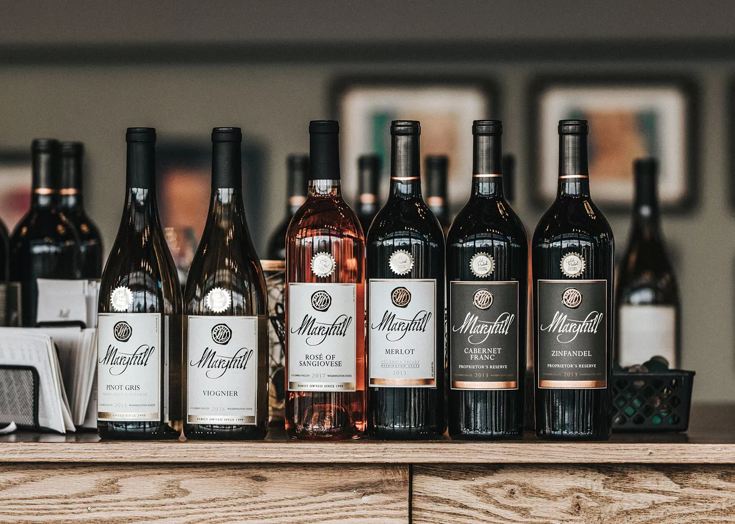 Maryhill Winery offers regional wines and broad vistas from its perch