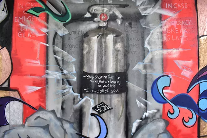 In the wake of Spokane's Black Lives Matter protests, artists give boarded-up businesses positive paint jobs