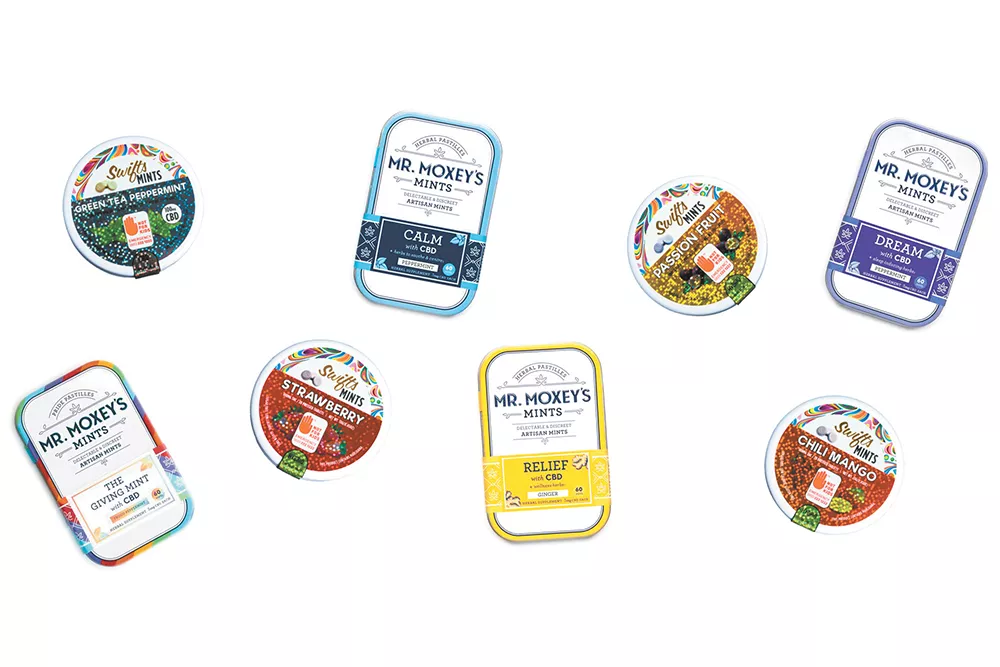Stay fresh with cannabis-infused mints