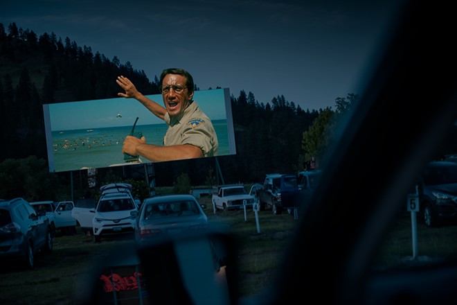 While multiplexes remain closed, the country's remaining drive-in theaters attract audiences